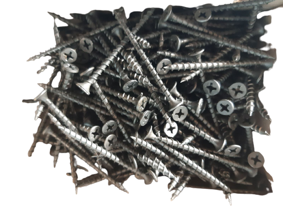 Саморіз чорний по дереву 55х3.5 мм