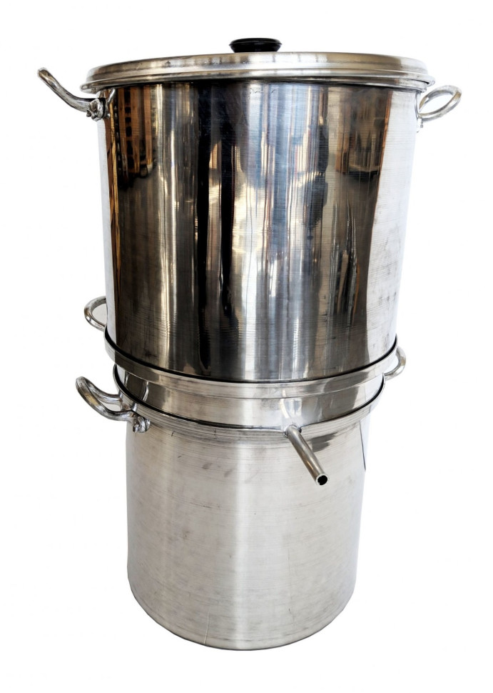Воскотопка алюмінієва 20л з нержавіючим напиленням