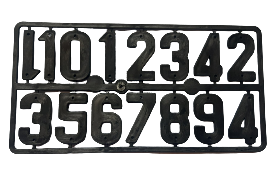 Цифри для вуликів (15 цифр) Цифри для вуликів (15 цифр)