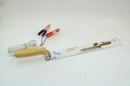  Ніж пасічний (електричний) для розпечатки сот 280мм 12 V (нержавійка)