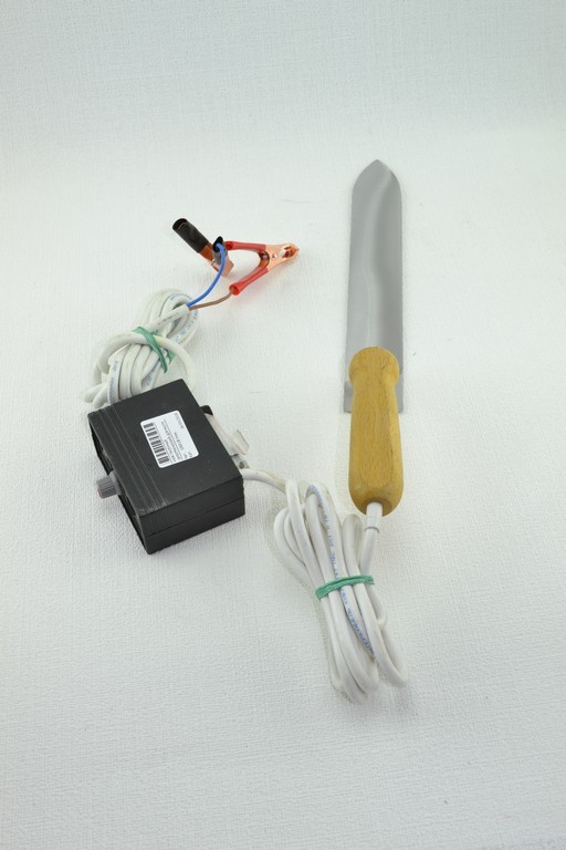 Нож пасечный (электрический) для распечатки сот 12 V (нержавейка) с терморегулятором
